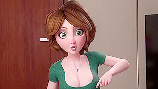 Aunt Cass helps porn obsessed son by fucking him in every way