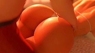 Mother's Warmth 1 - Curvy 3d animated mom falls asleep and son face fucks her