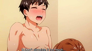 Shishunki no Obenkyou 4 - Busty teen goes on date with hot anime sex after