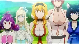Harem in the Labyrinth of Another World (uncensored) S1E2 - Ecchi Anime - Dungeon crawling