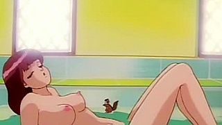 Anime tennis girl puts honey on her nipples and pussy for squirrel boy to lick off