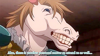 Brain Jacker 1 - Horse alien fucks a busty blonde princess with his huge horse cock