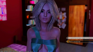 3D Anime Chick Nails It With Hot Visual Novel Action & Intense Hentai Sessions