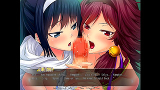 Busty Commander Babes Seduce in Ecchi Anime Game