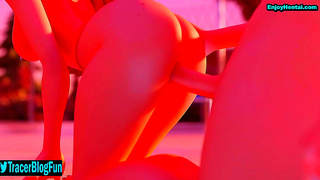 Wendy Anime Babe Splashes Into Hot Hentai Pool Action