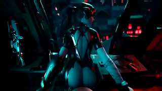 Widowmaker’s Big Tits & Dick Overwatch Hentai Fantasies Unleashed