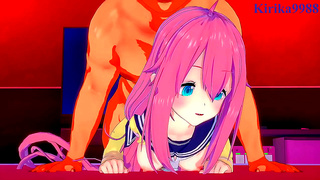 Nadesico & Aoi Seduce Old Man for Intense 3D Anime Creampie Action