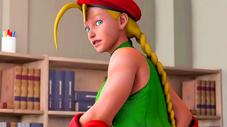 Horny Juri Fucks Cammy From Street Fighter V In Hot Rule 34 Hentai Scene