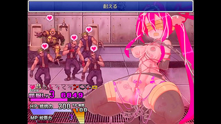 Busty Emblem Knights Engage in BDSM, Anal, and Bukkake Threesome Fun