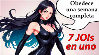 Horny Slave Obeys Mistress’s Every Command in JOI
