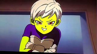 Broly fucks Chirai in Intense Dragon Ball Super Hentai Scene