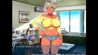 Busty Kanobitch Becomes a Horny Slut for Ecchi PC Game Action