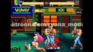 Horny Jill Valentine Fights & Fucked in Streets of Rage Hentai Mugen Riot