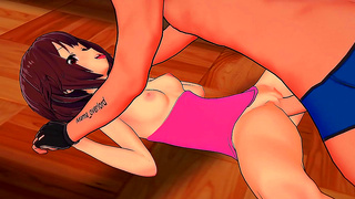 Towel-Dropping Megumin Gets Fucked in Steamy Konosuba Parody Scene