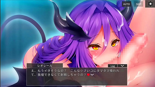 Horny Hentai Game Character Gets Fucked Hard By Giant Dick