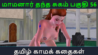 Tamil Kama Kathai – Maamanaar’s Sweet Seduction in 3D Anime Bliss