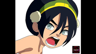 Toph from Avatar Gets naughty in Anime Scene