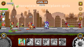 Plant Girls Battle Insects in Erotic Tower Defense Adventure Level 20