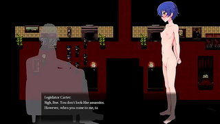 Hentai Detective Gets Naked for Old Man in Steam City Fetish Scene