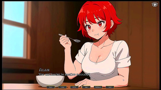 Hot Tomboy Masturbates Thinking Of You In Busty Hentai Anime Game Episode