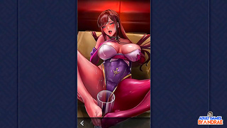 Busty Duo Engages in Steamy 3D Anime Sex Party at Tavern