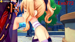 Jean from Genshin Impact Stars in Seductive Hentai Compilation