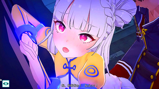 Shangri-La Drive MeiMei Enjoying Her Premonition Of A Bumper Harvest Hentai Anime