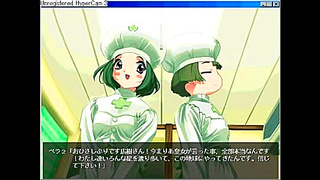 Horny Private Nurse Gives Intense Blowjob & Cuddles In Eroge Anime Scene