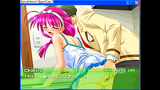Chihiro's Eroge Adventure – Seductive Anime Scenes Heat Up The Screen