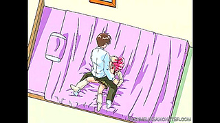 Busty Anime Slut Gets Fucked Hard And Loves Nut Licking Action