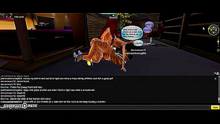 Horny Enxitie Gets Gangbanged By Multiple Cocks In 3D IMVU Anime Action