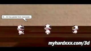 Foxy 3D Anime Blonde Gets Her Pussy Pounded Hard By Thick Dick