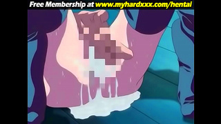 Exciting Hentai Toon Couple Engage in Steamy Animated Action