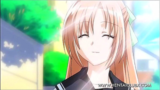 Cute Anime Girls Engage in Sexy Ecchi Fun with Horny Boys