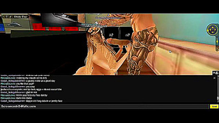 Leyal Gets Gangbanged In 3D Anime Game Adventure