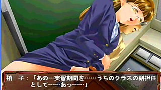 Horny Hentai Babe Seduces With Eroge-Like Scenes And Hot Action