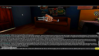 3D Anime Chick Gets DP Action In Sexy IMVU Game Adventure