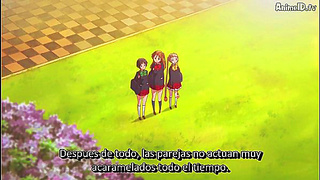 Romantic Chuunibyou Anime Couple Engage in Steamy Love Scene