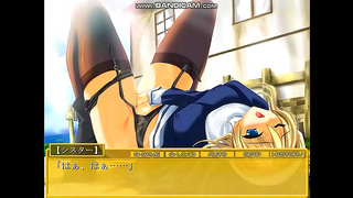 Horny Sister Rosetta Seduces With Eroge Hentai Action