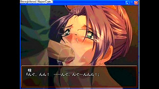Cute Anime Babe Hitomi Gets naughty In Eroge Fantasy Scene