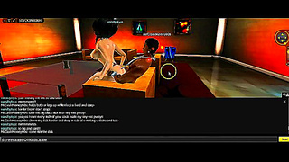 3D Cartoon AYA Rides Cock in Animatic Game Fantasy