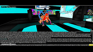 Starfire Battles Nightwing In Steamy 3D Anime Adventure