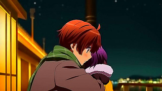 Romantic Chuunibyou Anime Couple Share Intense Passionate Moments