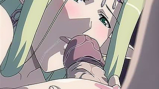 Elf princess uses her huge boobs to fuck and suck a stinky penis