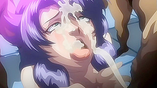 Dirty hentai slut is rough fucked while on phone call with husband