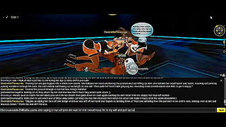 Teya Shares Her Wet Pussy for DP Fun in 3D Anime Adventure