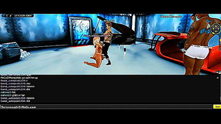 3D Cartoon CatGirl Gets Animated For Hot Game Action IMVU Style