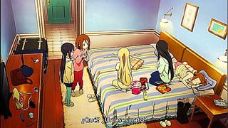 K-ON! Anime Girls Rock Out With Sexy Moves & Seductive Music Scenes