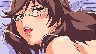 Delicate Anime Teacher Gives Titjob & Blowjob For Hot Uncensored Creampie