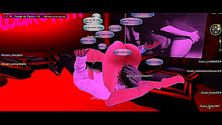 Horny IMVU Couple Engages in Hot Oral Sex on Passion Bridge Room